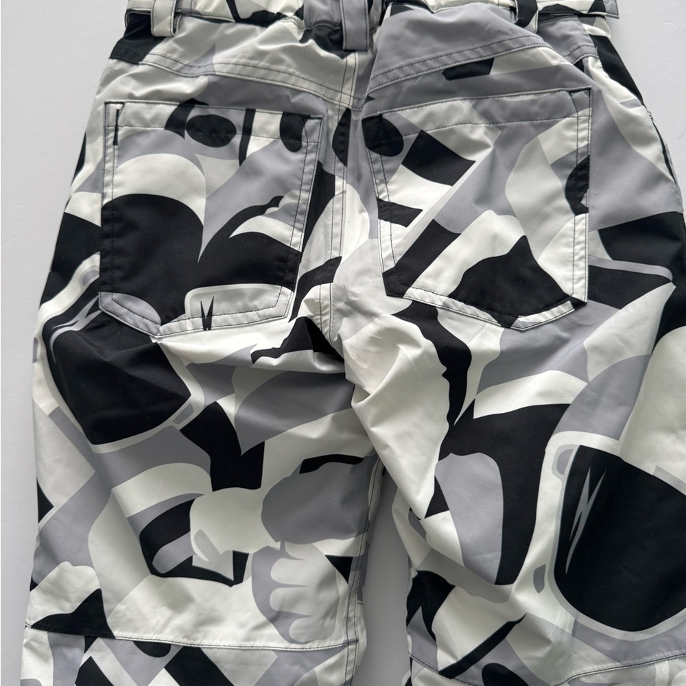 Burton Boys Barnstorm 2L Pants True Black Cosmoblock Size Medium - Picture 6 of 10